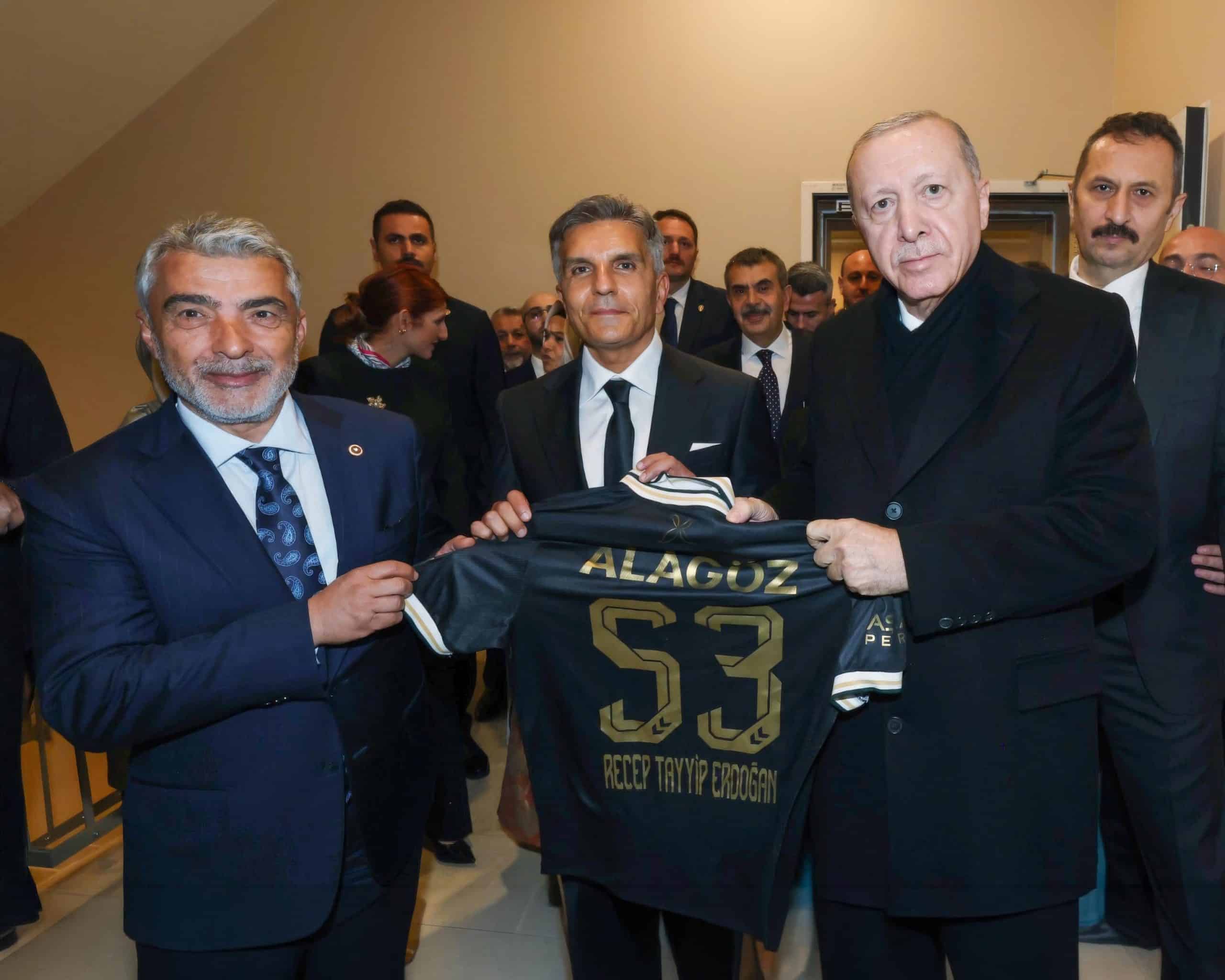 Cumhurbaşkanımız Sayın Recep Tayyip Erdoğan’a Ziyaret