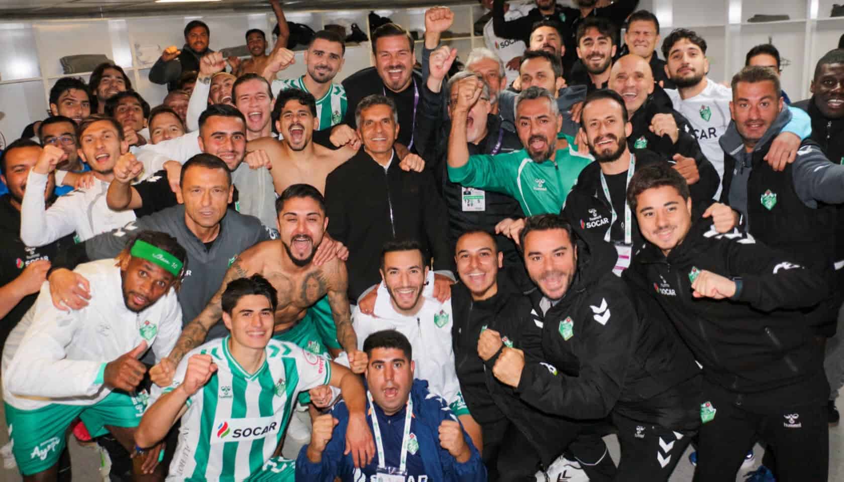 Zaferin ardından tek yürek, tek aile!